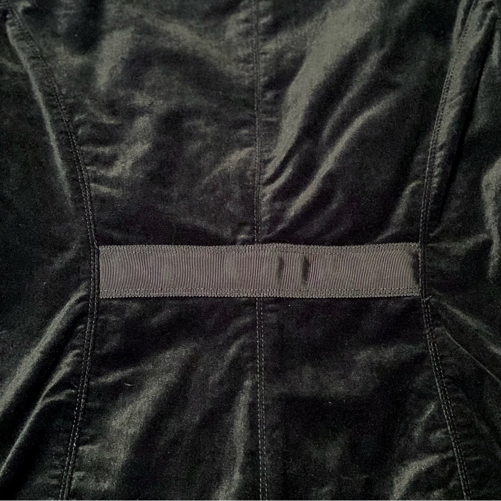 White House Black Market Black Velvet Blazer - Picture 5 of 13